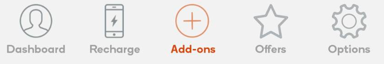 「Add-ons」でGB追加画面