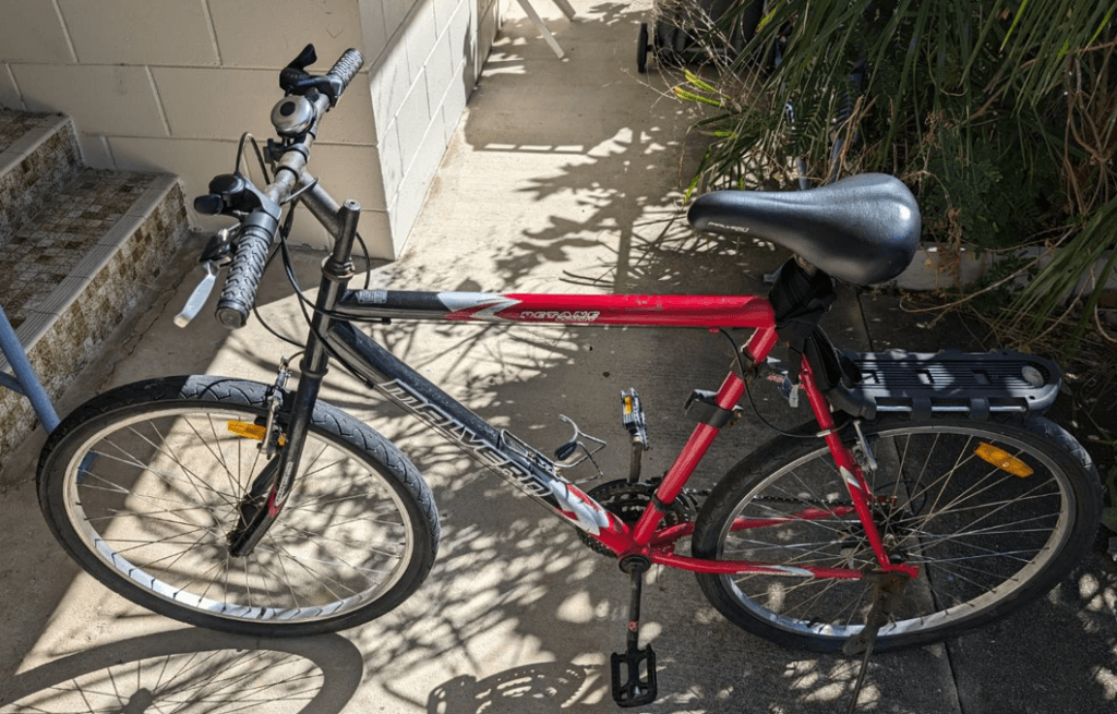 自転車の写真